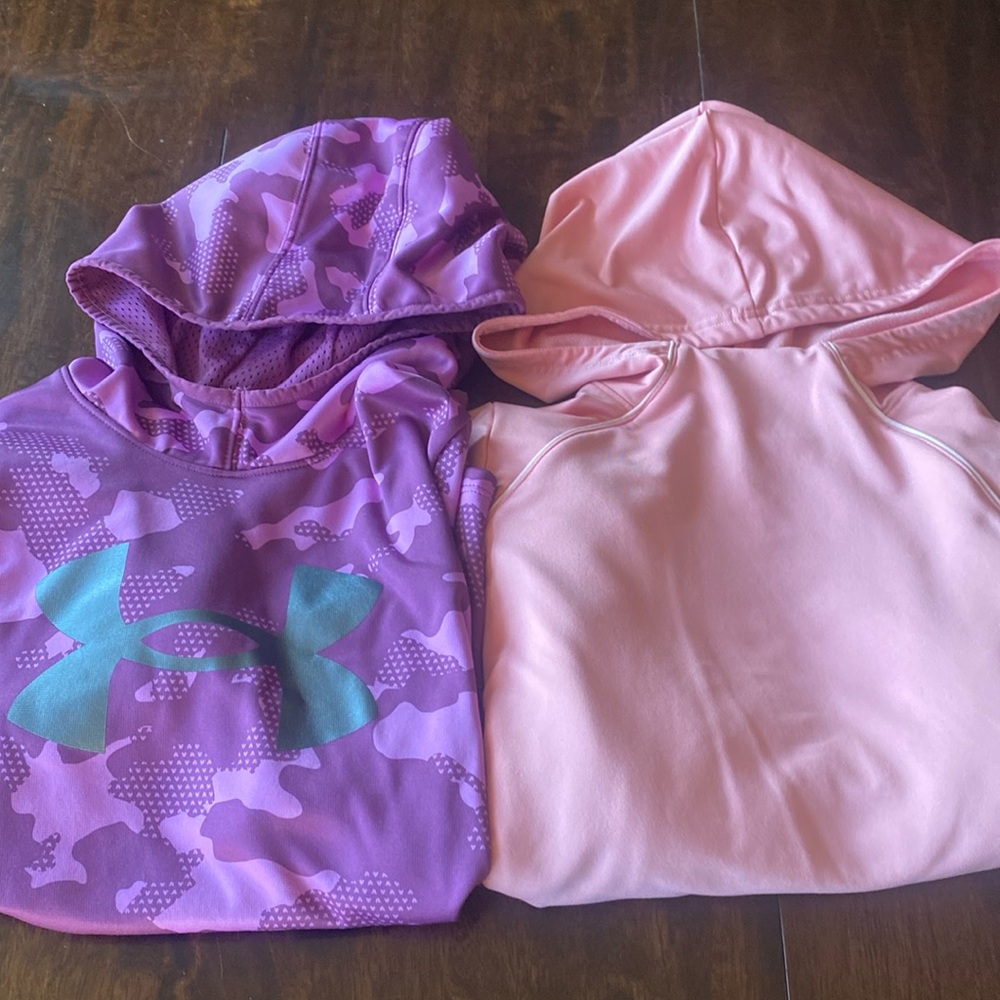 Under Armour | YM Hoodie Bundle, Purple, Pink